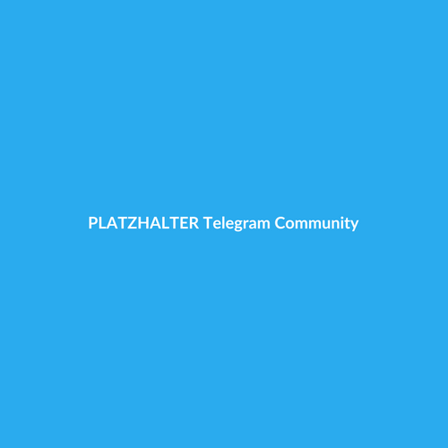 PLATZHALTER – Telegram-Community