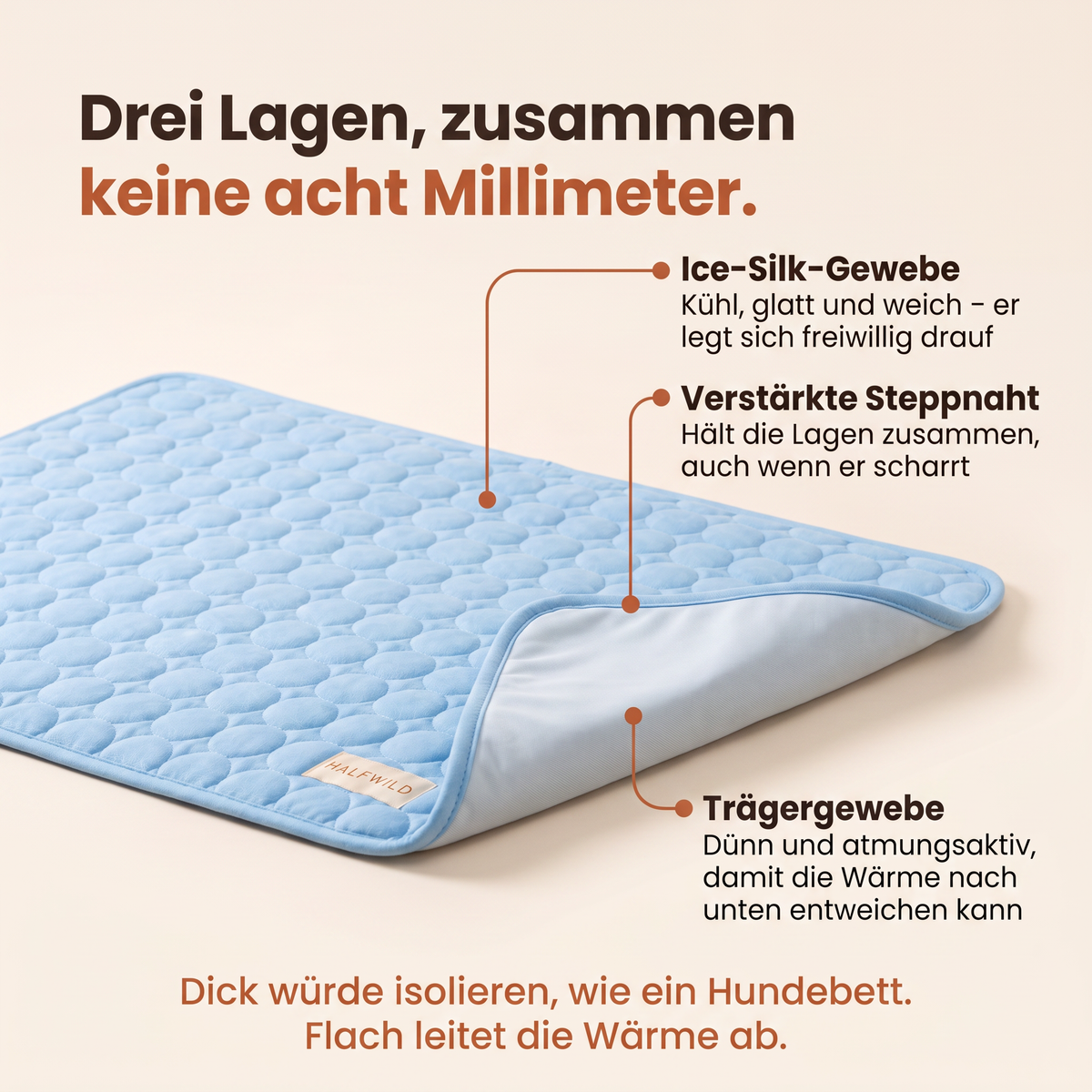 Halfwild Kühlmatte
